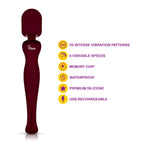 Viben Sultry Wand Massager in Ruby > Sex Toys > Massage Wands