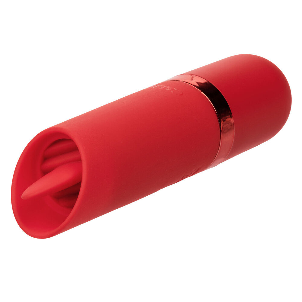 Kyst Flicker Mini (Pink) – Waterproof Mini Massager with Flickering Tongue Tip and 10 Vibration Functions > Vibrators > Finger Vibrators Main image