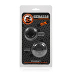 Trukt 2 Piece Cockring Set Black > Cock Ring > Sets