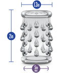 Stay Hard Cock Sleeve 05 - Clear > Sex Toys For Men > Penis Sleeves