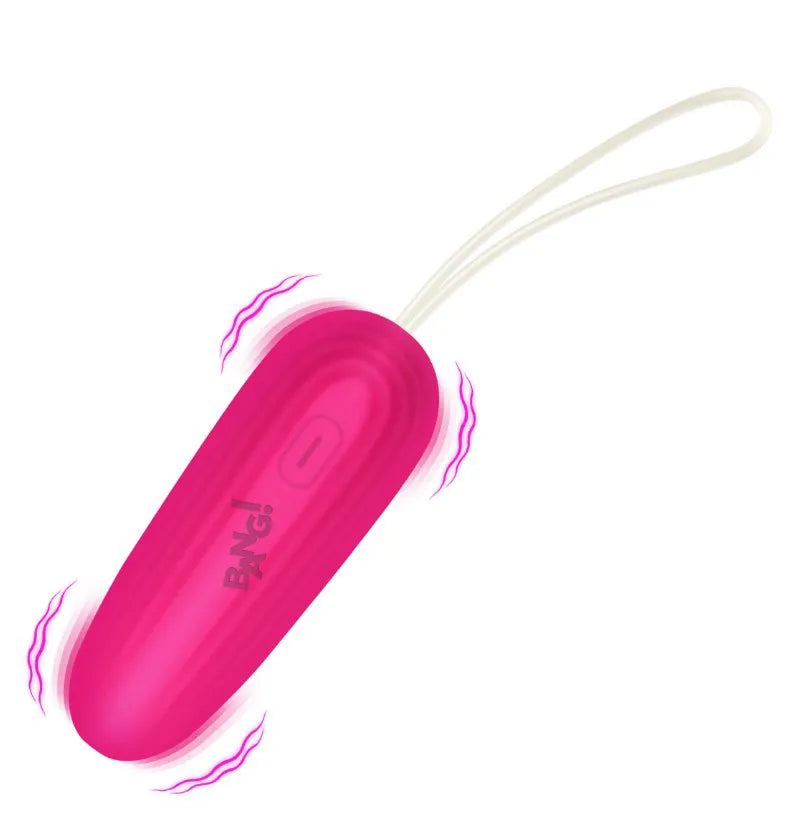 Bang! Silicone Vibrating Egg – Rechargeable Internal Vibrator > Sex Toys For Ladies > Vibrating Eggs