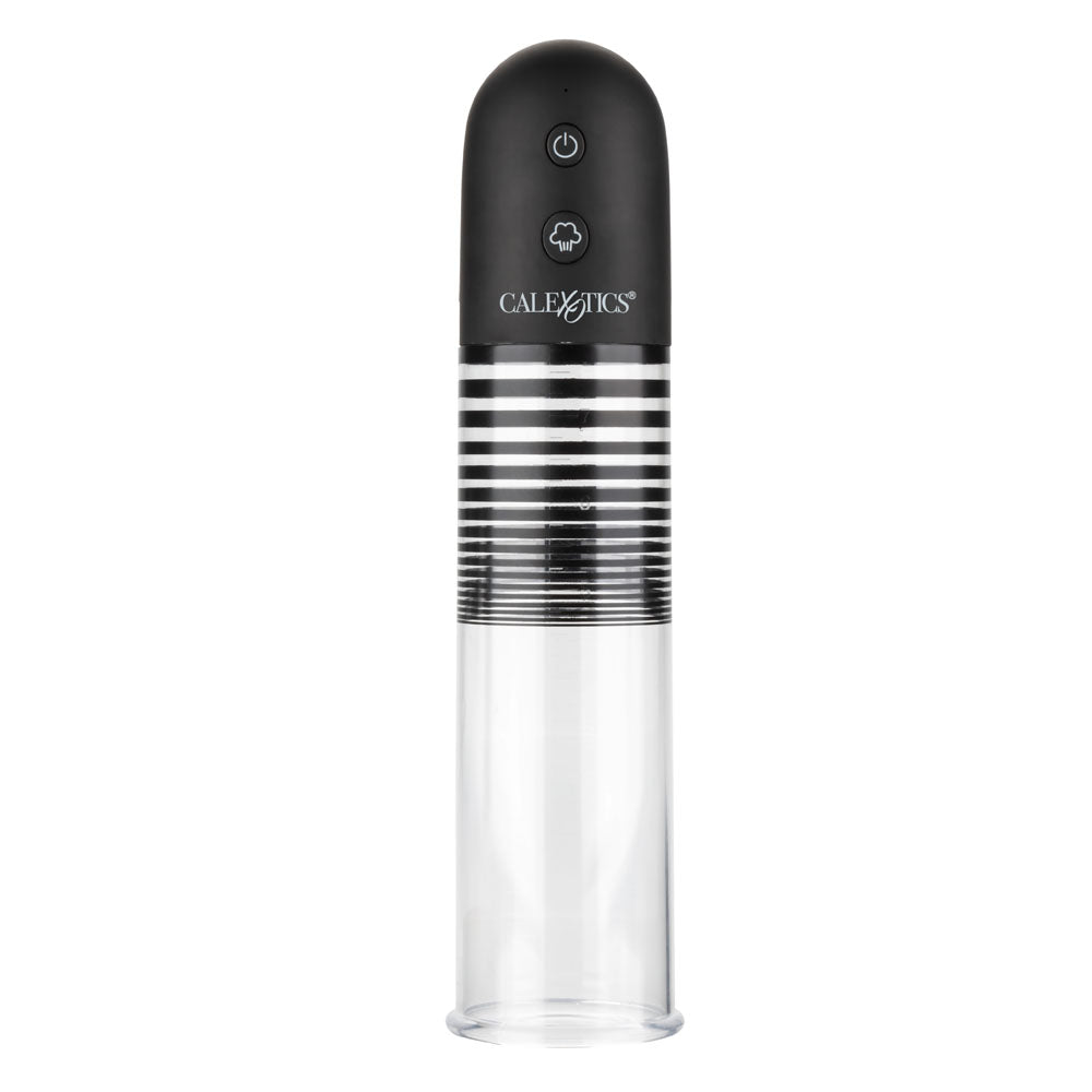 Optimum Series EZ Pump Kit with Ultra-Soft Dual Silicone Ring, Black and Clear > Pumps > Penis Pumps Electric
