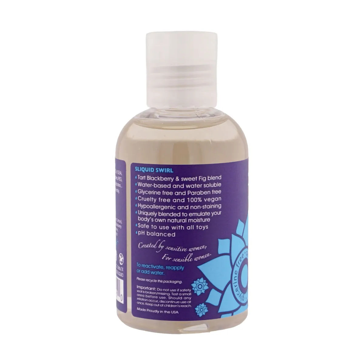 Sliquid Naturals Swirl – Flavored Water-Based Lubricant 4.2 Fl Oz > Lube > Flavoured