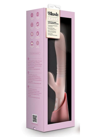 Blush Fraya (Pink) – Rabbit Vibrator 5.25 Inch Insertable Pink > Vibrators > Ladies > Rabbit