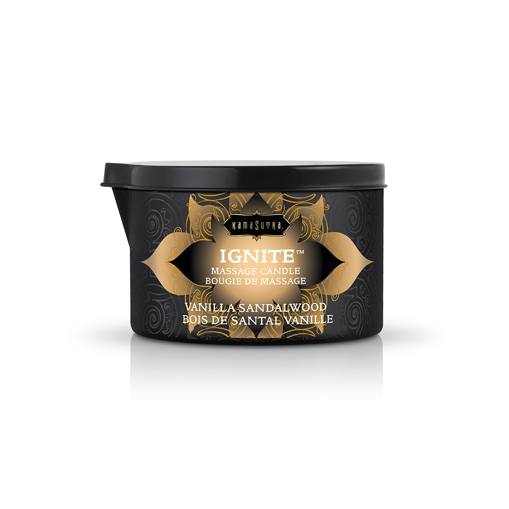 Ignite Vanilla Sandalwood Massage Candle with Coconut Oil 6 Oz > Candles > Massage