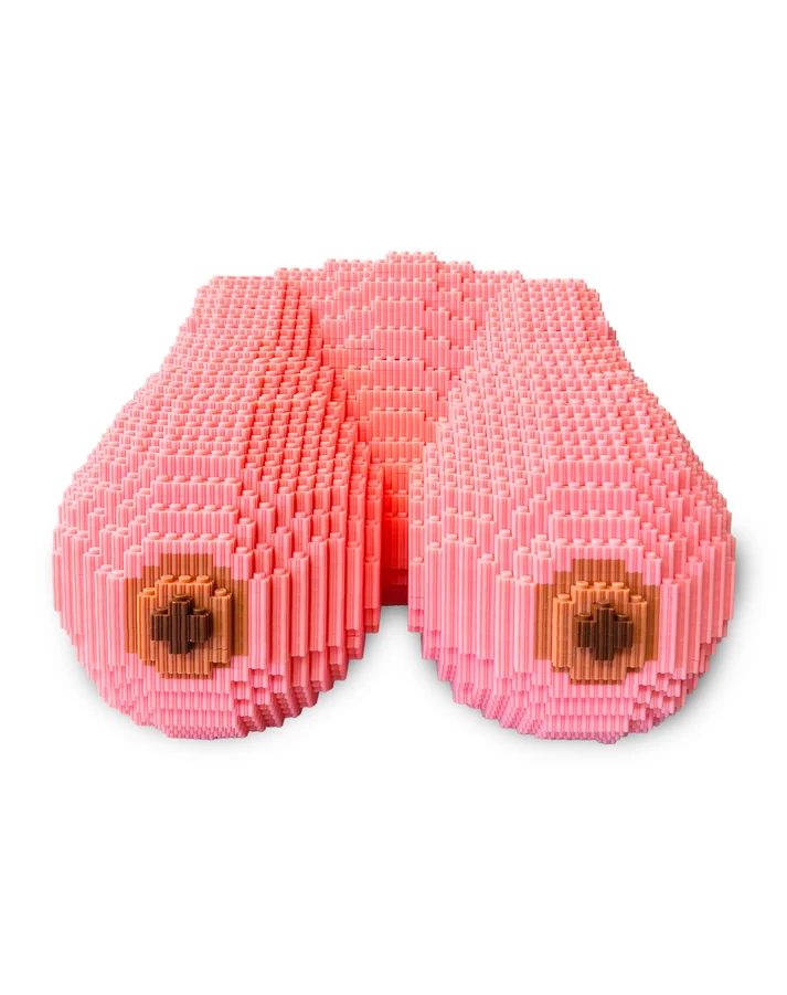 Cock Blocks - Rack And Stack - 3382 Piece 3D Jigsaw Puzzle > Novelties > Gag Gifts Main image