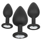 Silicone Gem Anal Kit – Set of 3 Graduated Anal Plugs > Anal Range > Butt Plug Kits