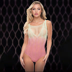 Lapdance Rosy Sunset (Cream/Rose) – One Size Bodysuit > Clothes > Bodies and Playsuits