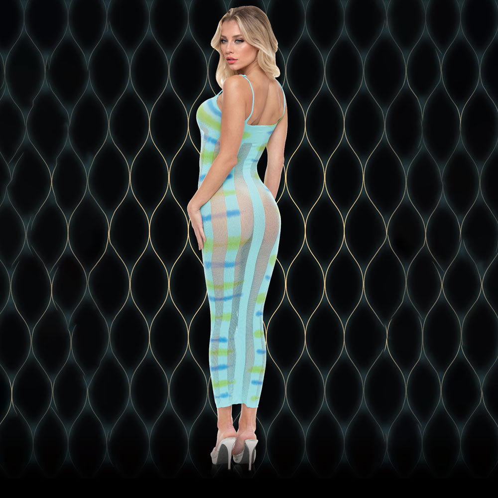 Blue Horizon Maxi Dress Sheer Erotic Gown > Clothes > Dresses and Chemises