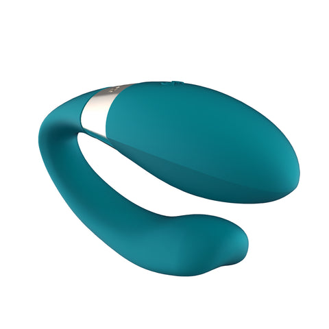 Lelo Tiani Duo Couples Massager Ocean Blue STIMULATORS