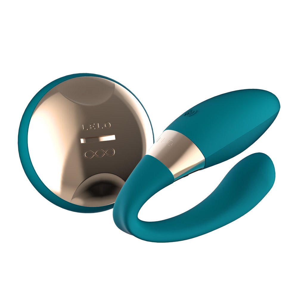 Lelo Tiani Duo Couples Massager Ocean Blue STIMULATORS