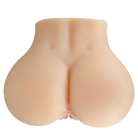 Mila Realistic Vagina and Ass Vibrator (Light) – Dual Entry Masturbator > Sex Toys For Men > Assbators