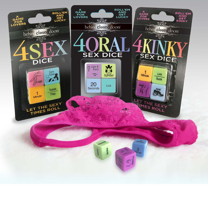 Behind Closed Doors 4 Kinky Sex Dice Game > Novelties > Games