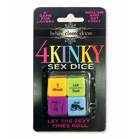 Behind Closed Doors 4 Kinky Sex Dice Game for Couples Default Title Games