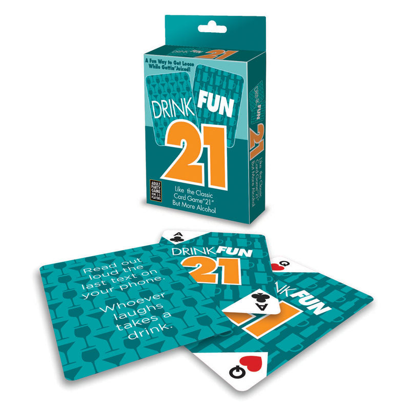 Drink Fun 21 Adult Drinking Party Game > Novelties > Games