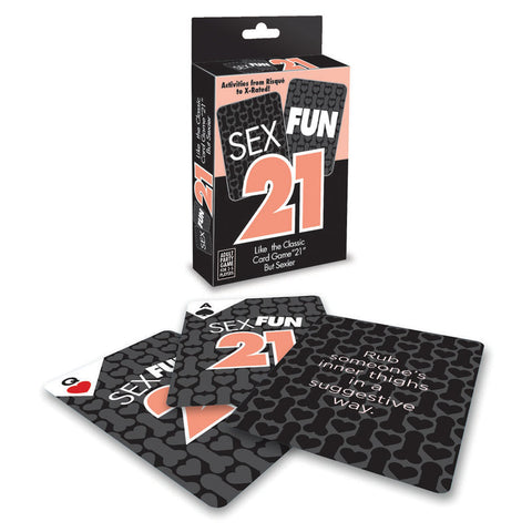 Sex Fun 21 Adult Card Game for Couples and Game Nights Default Title Games