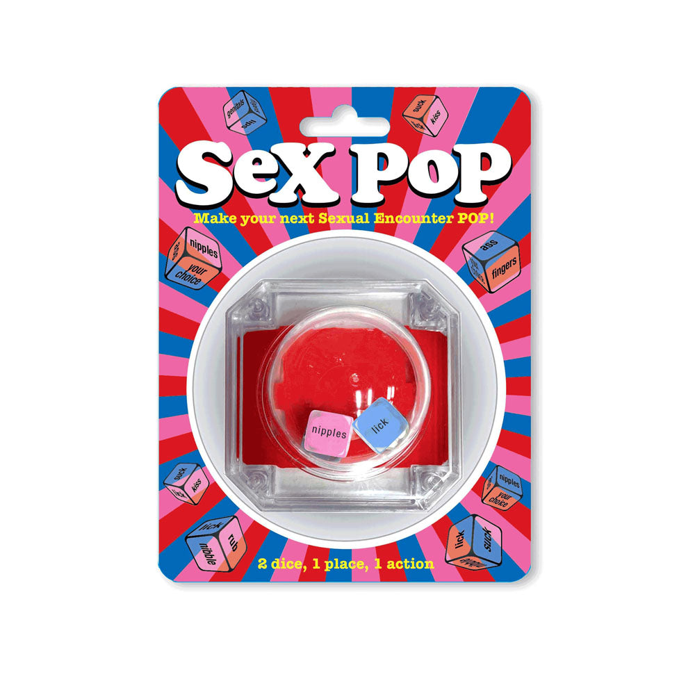 Sex Pop Dice Game for Couples - Compact Fun Size Default Title Games