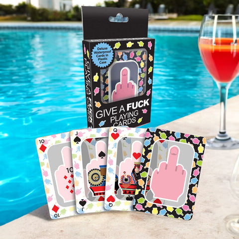 Waterproof Middle Finger Playing Cards for Adult Card Games > Novelties > Playing Cards