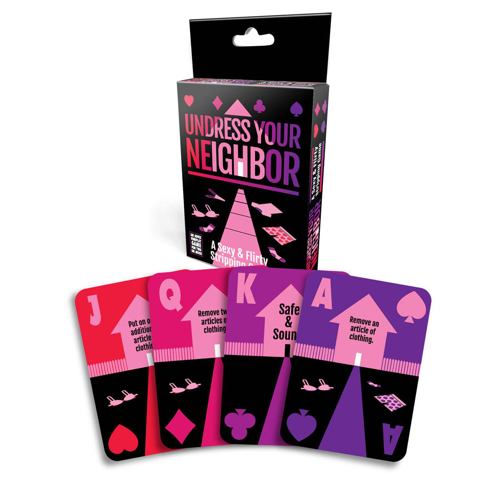 Undress Your Neighbor – Adult Stripping Card Game > Novelties > Card Games