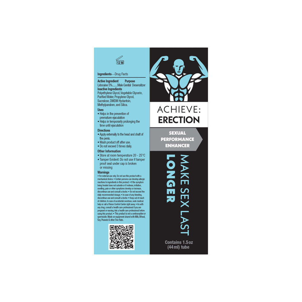 Achieve: Erection - Ultimate Performance Formula 60 Capsules > Essentials > Mens Enhancers