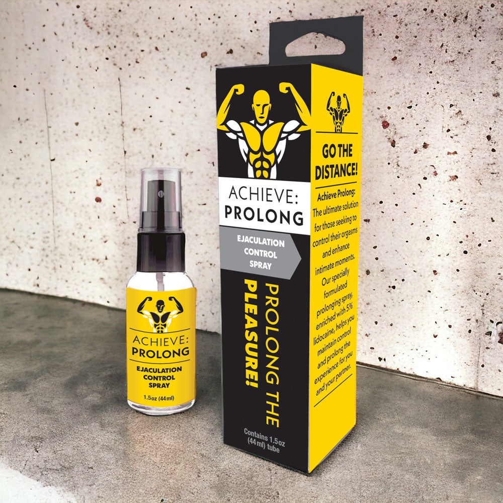 Achieve Prolong Spray 44ml – Fast-Acting Desensitizing Delay Spray for Men > Essentials > Mens Enhancers
