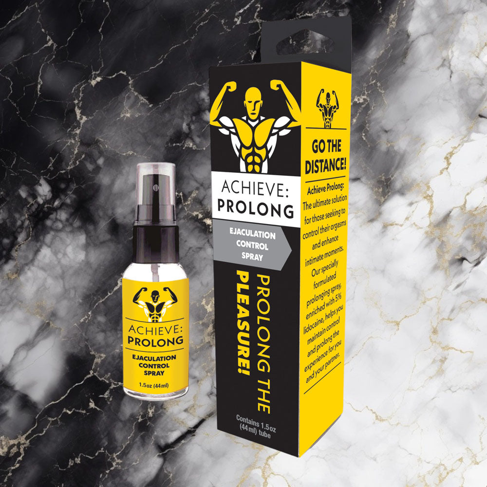 Achieve Prolong Spray 44ml – Fast-Acting Desensitizing Delay Spray for Men > Essentials > Mens Enhancers