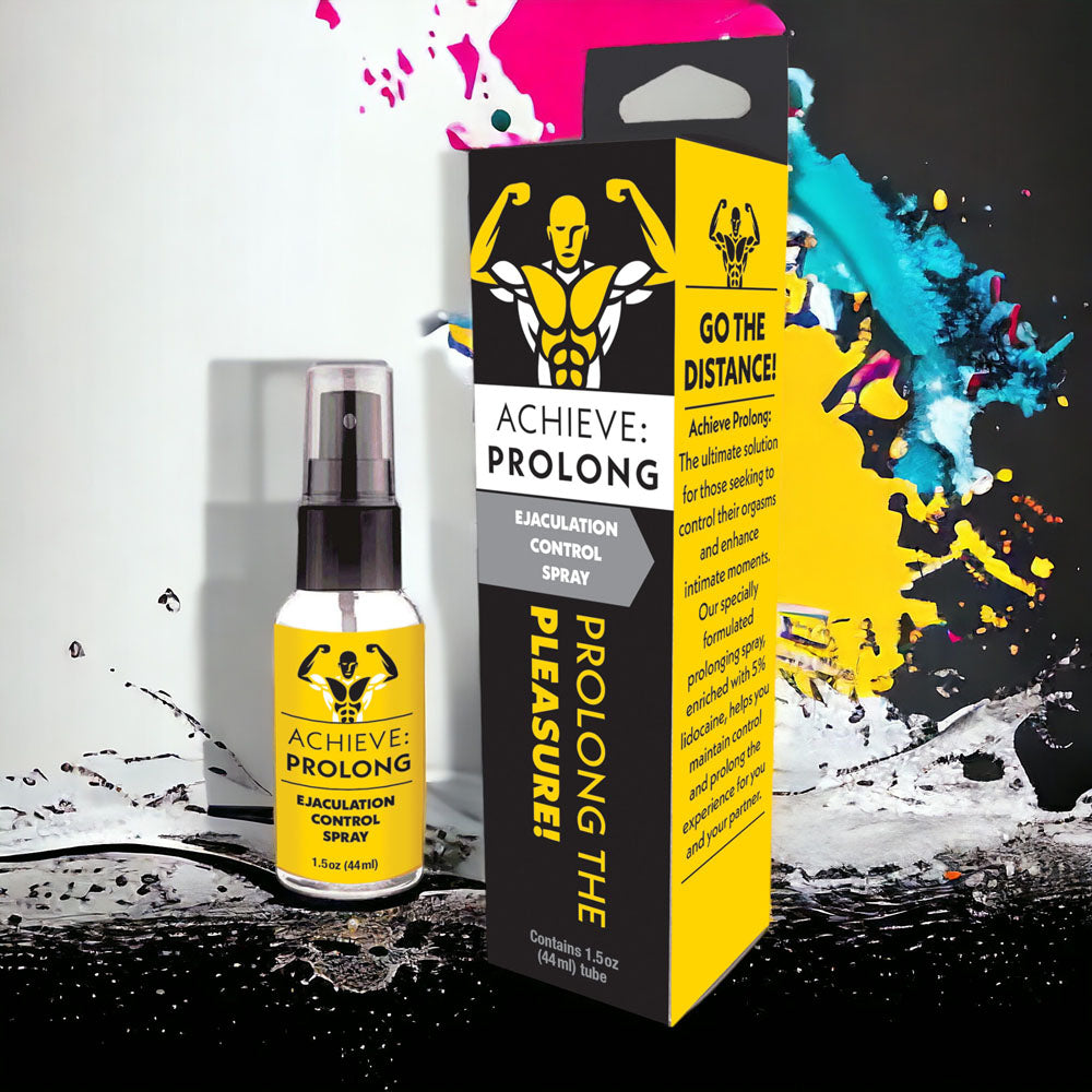 Achieve Prolong Spray 44ml – Fast-Acting Desensitizing Delay Spray for Men > Essentials > Mens Enhancers