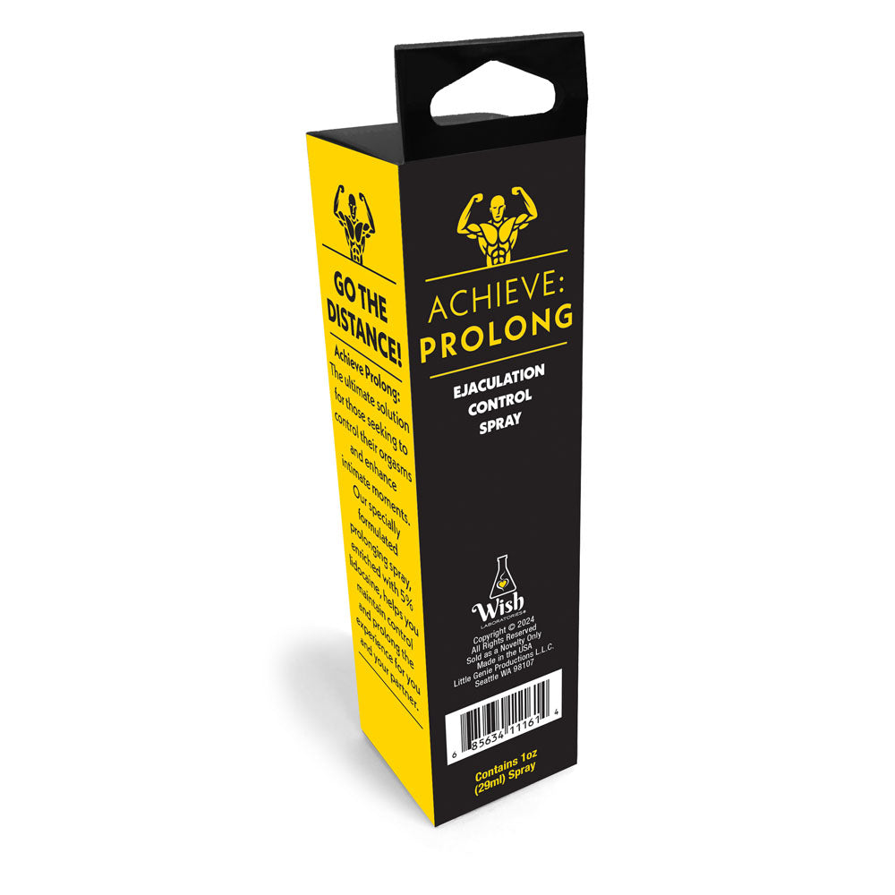 Achieve Prolong Spray 44ml – Fast-Acting Desensitizing Delay Spray for Men > Essentials > Mens Enhancers