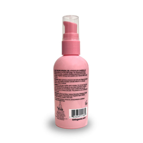 B-LUVD Tingling Arousal Gel 118 ml - Water Based Unisex Lubricant Lubricants, Creams & Glides