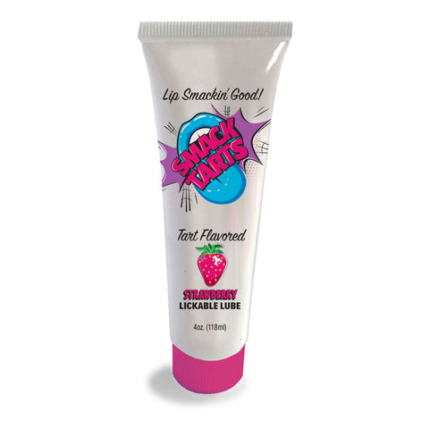 Smack Tarts Sour Strawberry Lubricant 120 ml Tube Flavoured Lube