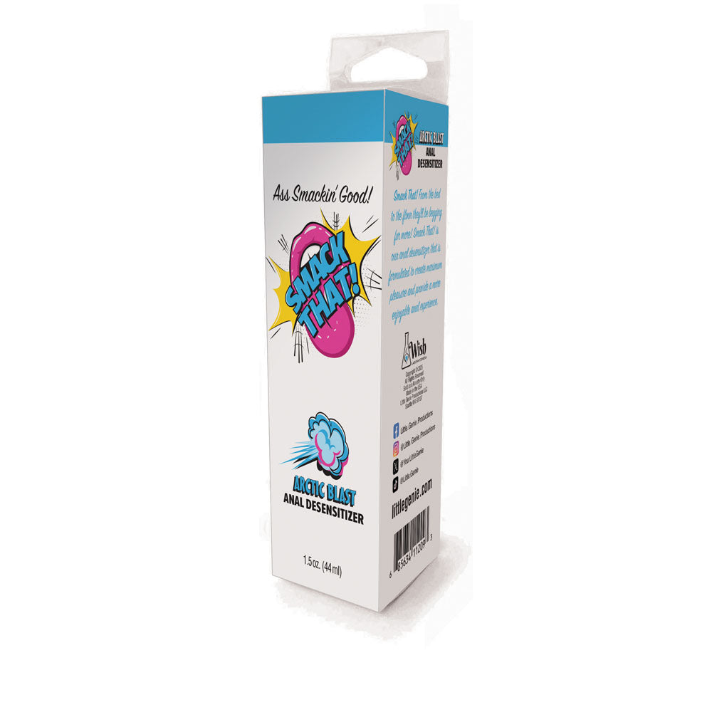 Smack That Anal Desensitiser Arctic Blast Cooling Anal Desensitiser 44 ml Tube Anal Lubricant