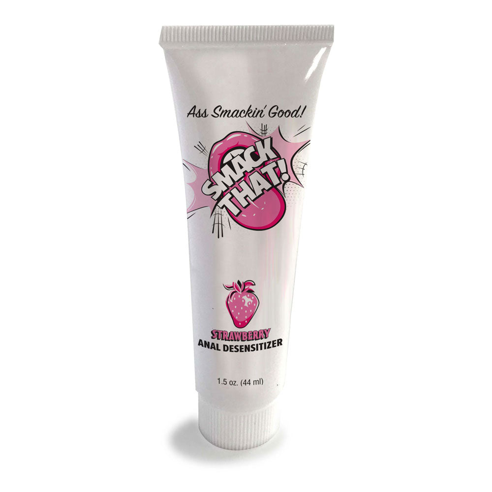 Smack That Anal Desensitiser Strawberry Flavoured 44 ml Tube Anal Lubricant