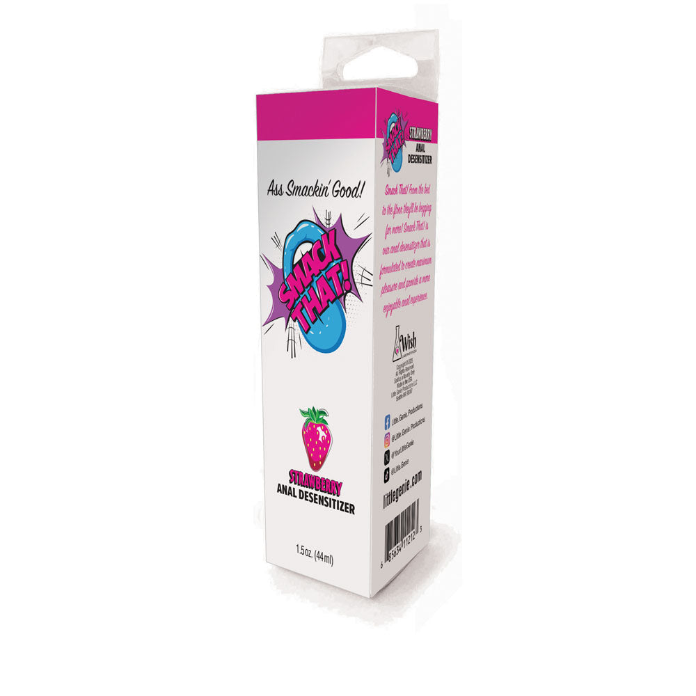 Smack That Anal Desensitiser Strawberry Flavoured 44 ml Tube Anal Lubricant