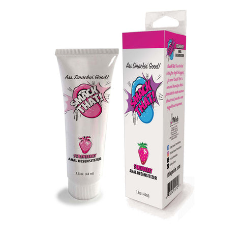 Smack That Anal Desensitiser Strawberry Flavoured 44 ml Tube Default Title Anal Lubricant