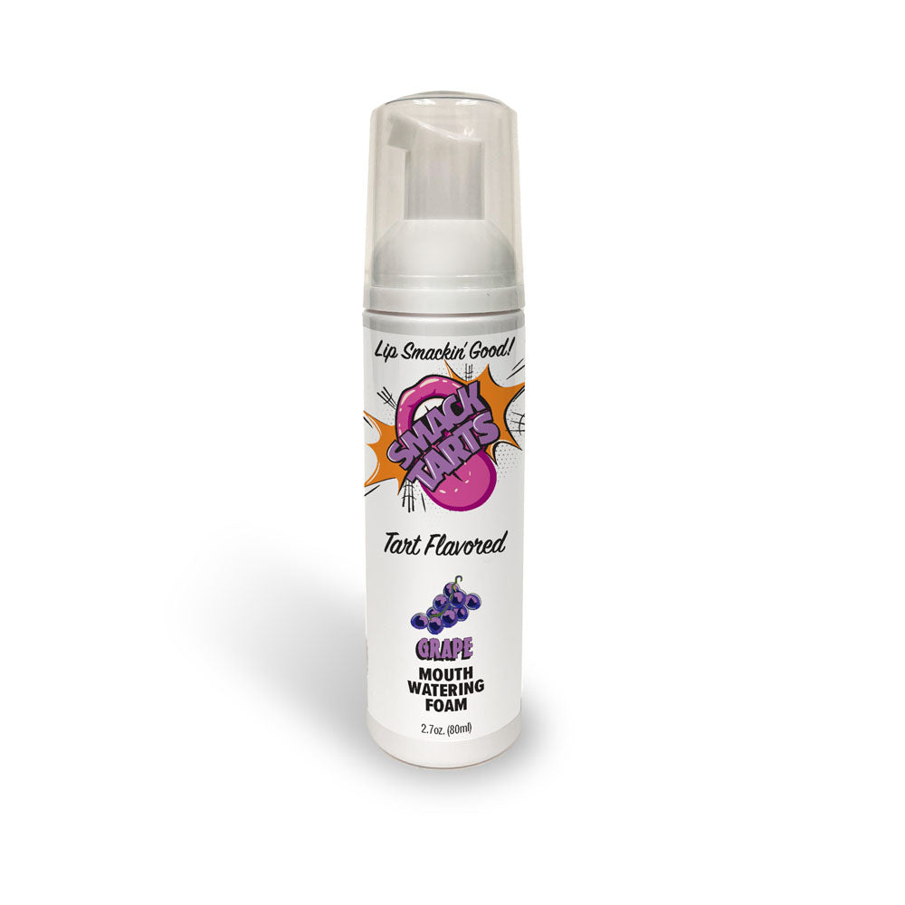 Smack Tarts Mouthwatering Foam (Sour Grape) – Oral Pleasure Foam 2.7oz > Lube > Oral Gels & Sprays