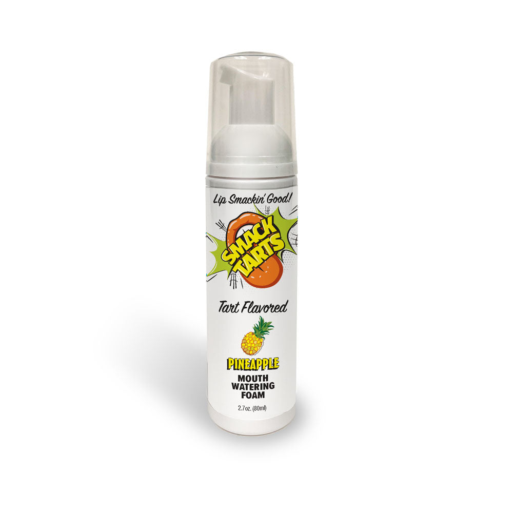 Smack Tarts Mouthwatering Foam (Sour Pineapple) – 2.7 oz Oral Enhancer > Lube > Oral Gels & Sprays