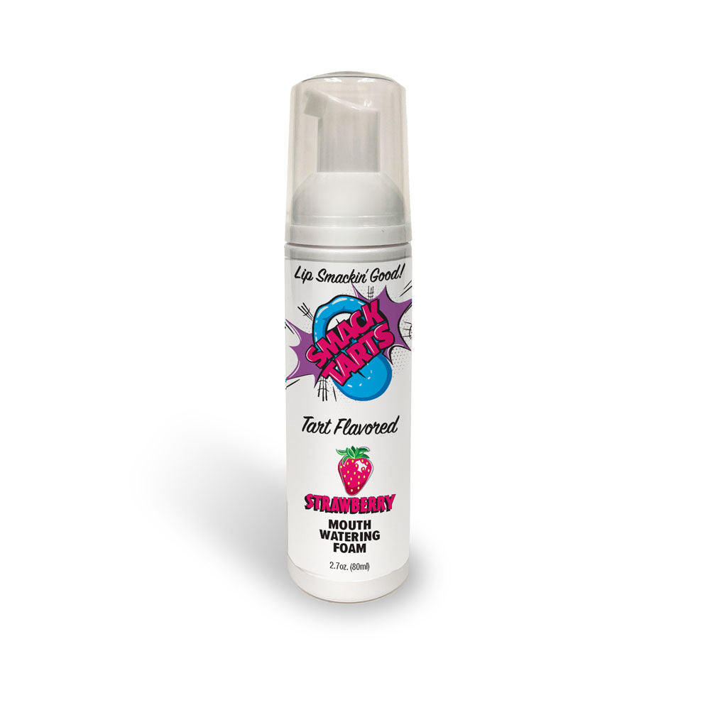 Smack Tarts Mouthwatering Foam (Sour Strawberry) – Flavored Oral Spray 2.7oz > Lube > Oral Gels & Sprays