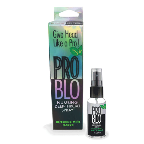 ProBlo Deep Throat Spray Mint Flavoured Numbing Oral Pleasure Enhancer Default Title Oral Gels & Sprays