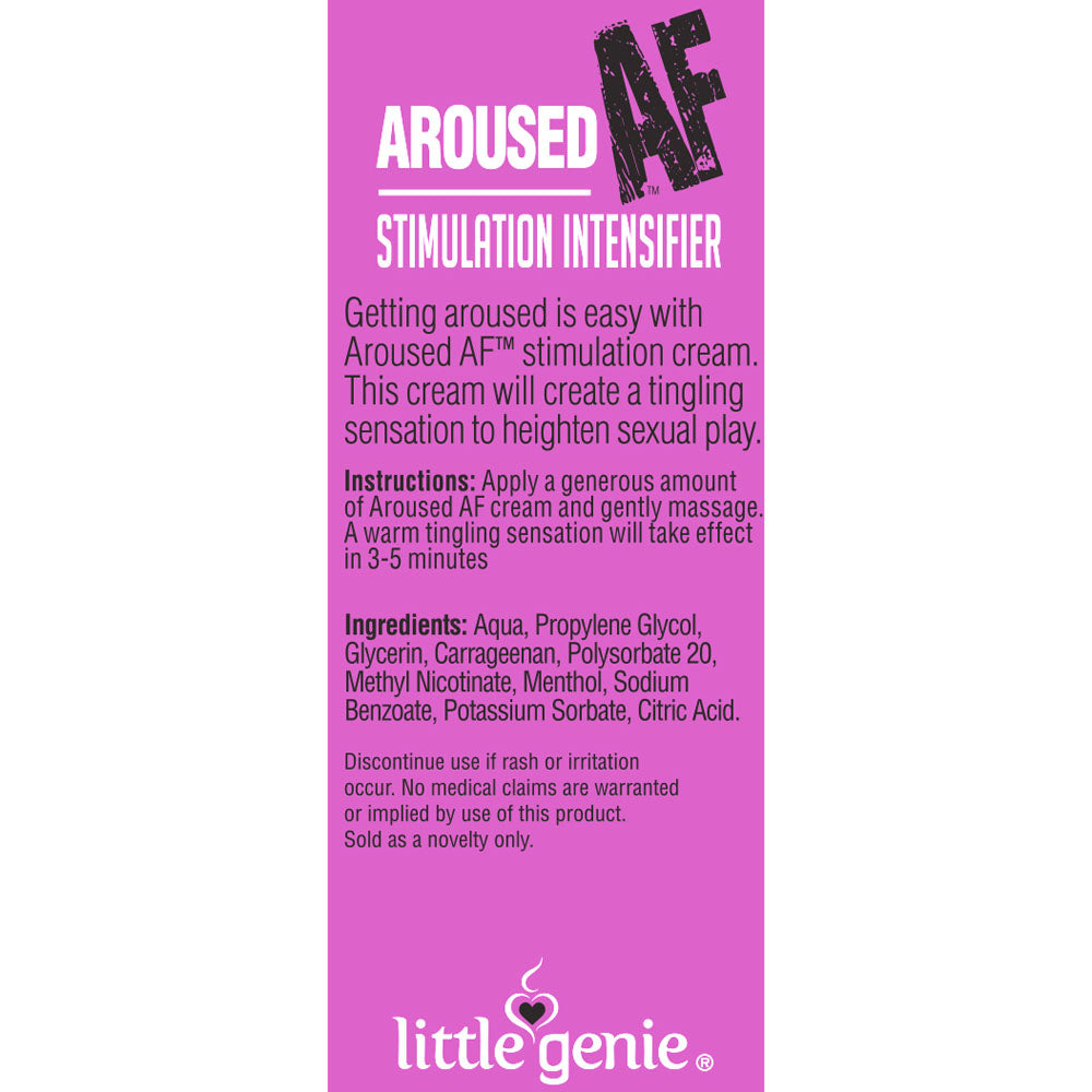 Aroused AF Female Stimulation Cream 44 ml 1.5 oz Tube Enhancers Female
