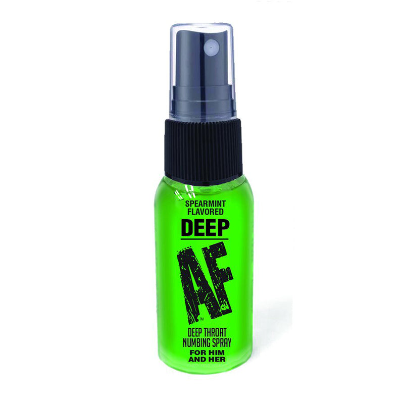 Deep Af Mint Flavoured Deep Throat Spray 29 ml Oral Gels & Sprays