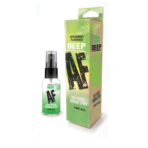 Deep Af Mint Flavoured Deep Throat Spray 29 ml Oral Gels & Sprays