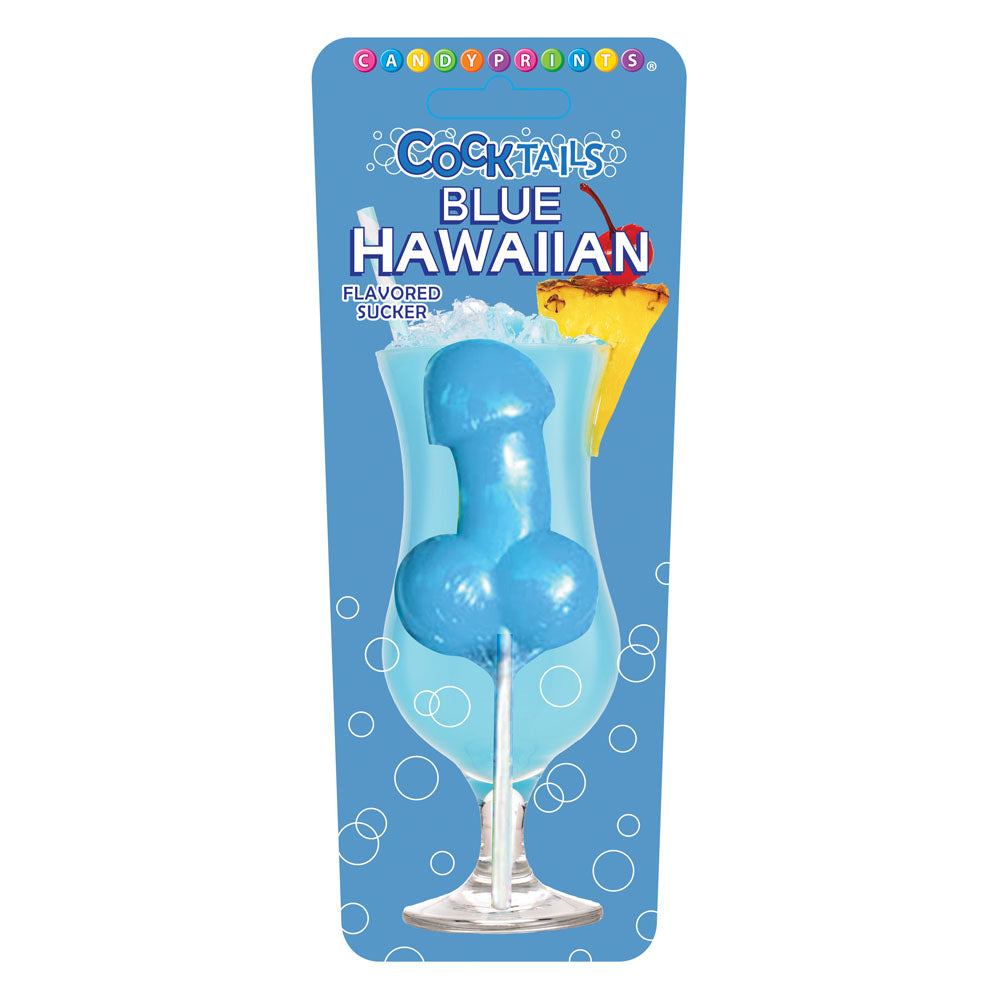 Cocktail Suckers - Hawaiian Blue Party Supplies