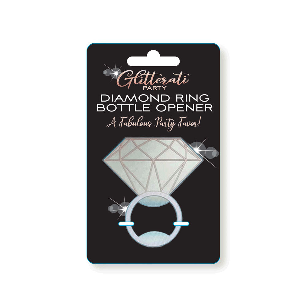Glitterati Diamond Bottle Opener Adult Party Accessory Default Title Party Supplies