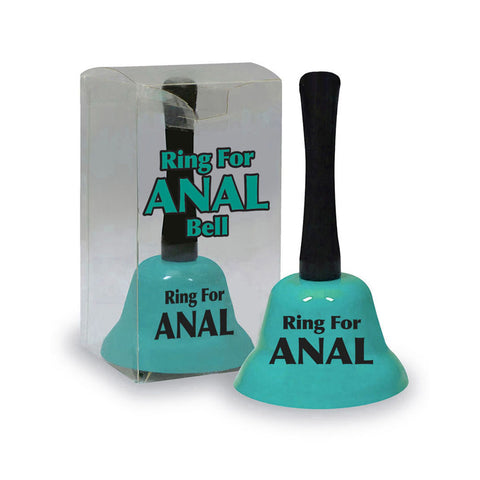 Teal Novelty Bell for Anal Play Communication Blue Party Supplies