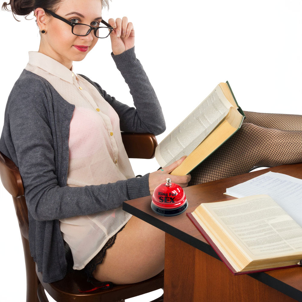 Ring For Sex Table Bell Novelty Adult Toy Party Supplies