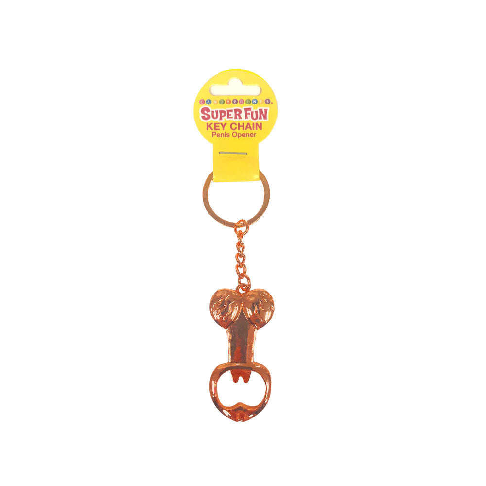 Super Fun Penis Bottle Opener Key Chain 6ct > Novelties > Bachelor & Bachelorette Items