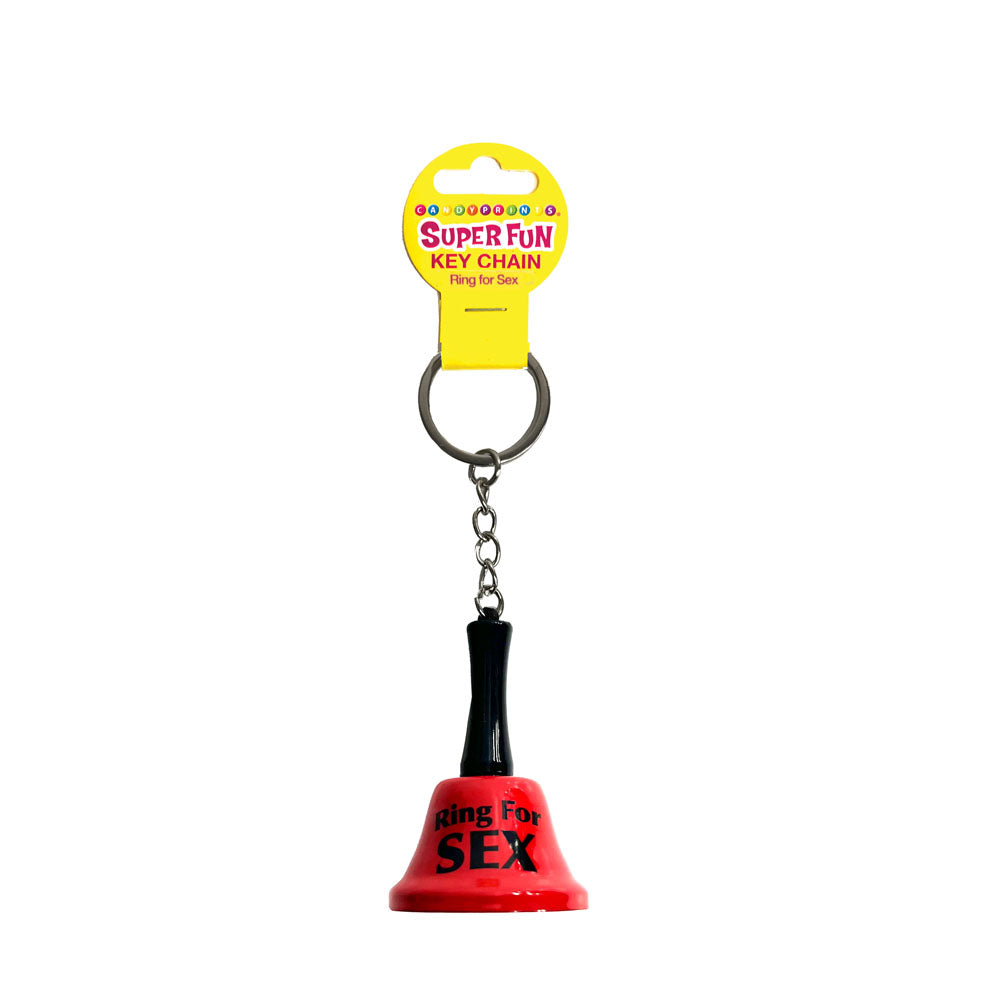 Super Fun Key Chain Novelty Bell Keychain Gag Gifts & Novelties