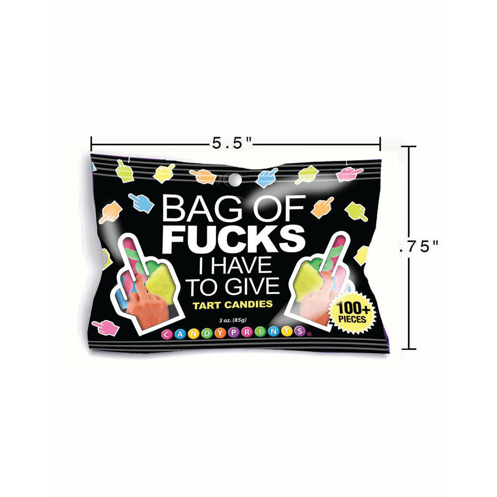Bag of Fucks I Have to Give 3oz Bag > Novelties > Candy & Edible Items