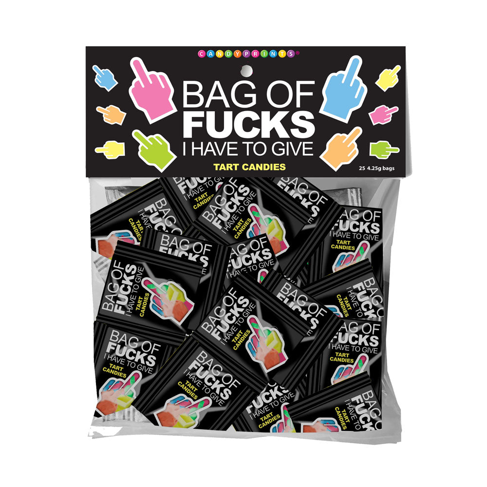 Bag of Fucks I Have to Give Bag of 25 Count > Novelties > Candy & Edible Items