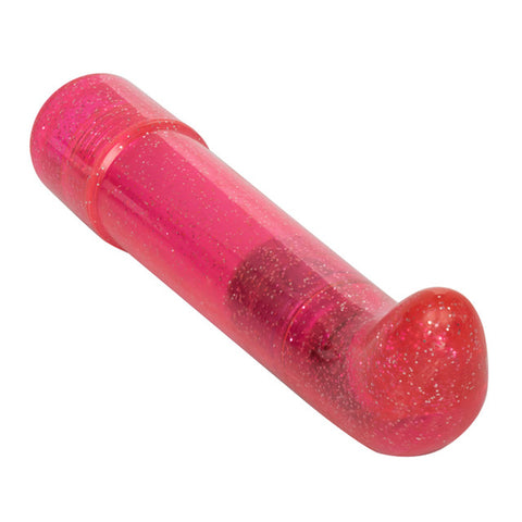 Sparkle Mini G-Vibe Pink Mini G Massager With 3 Speeds Waterproof 4.5 Inch Vibrators